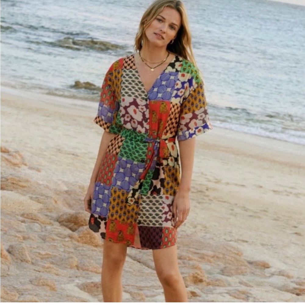 Anthropologie Dhruv Kapoor Keeley mini dress